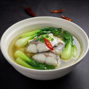 Sopa de Pescado Estilo Chino